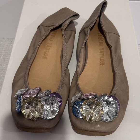 Rebecca Taylor 6B 23cm Ballet Flats - Picture 1 of 3